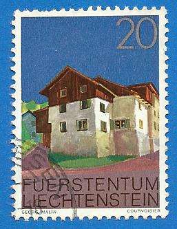 1978 LIECHTENSTEIN HOUSES