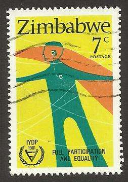1981 ZIMBABWE VARIOUS DISABILITIES