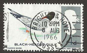 1966 GREAT BRITAIN ANIMAL BIRD GULL