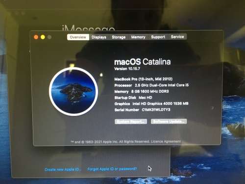 Macbook Pro 13 inch (mid 2012)