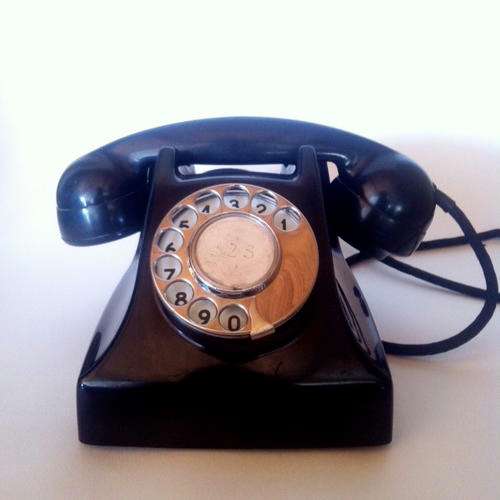 VINTAGE General Electric Bakelite Rotary Telephone