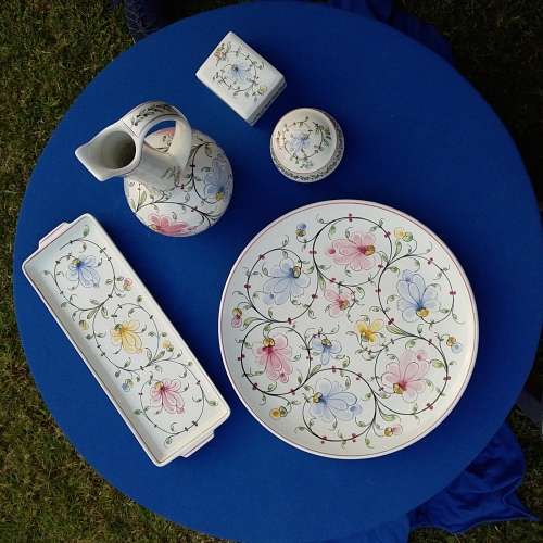 A beautiful Portuguese Anfora Agueda set. Please read description