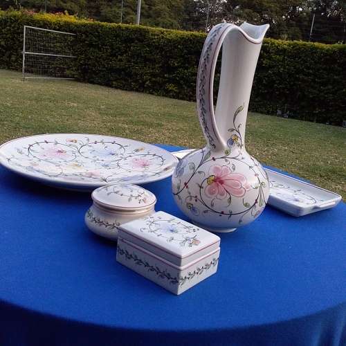 A beautiful Portuguese Anfora Agueda set. Please read description