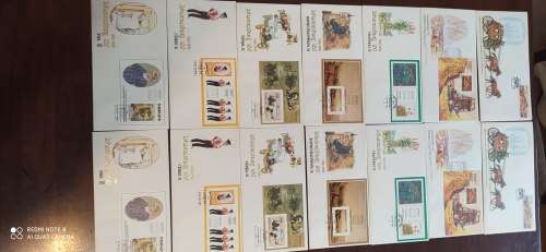 2 Johannesburg 100 year stamp exhibition anniversary set of first day covers