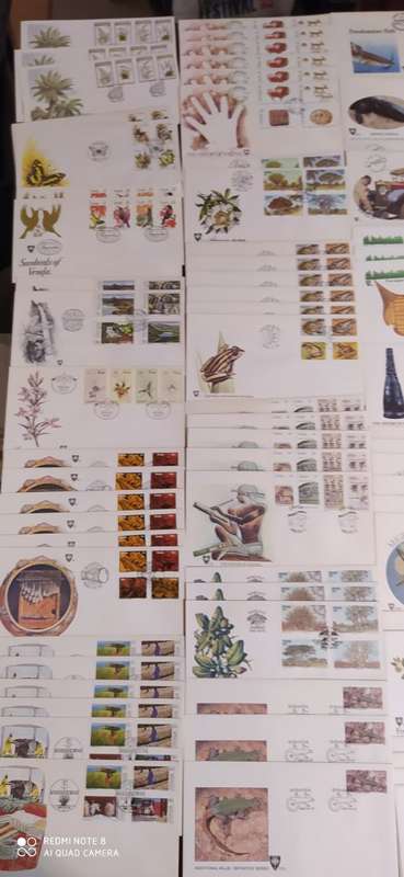 171 Venda and Transkei Covers. Please read description