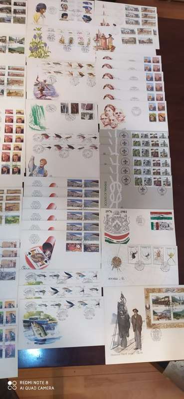 171 Venda and Transkei Covers. Please read description
