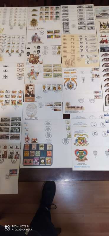148  Mix of Bophuthatswana, SWA and SA covers, please read description