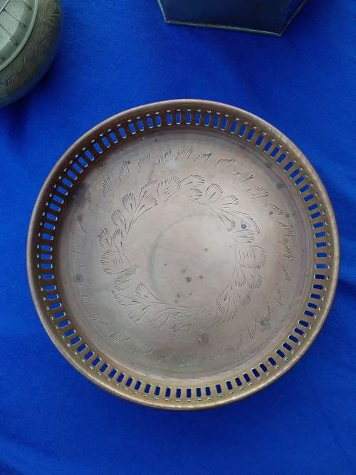 3 Brass Bowls, one inscribed India 239 underneath. Please see photos and description