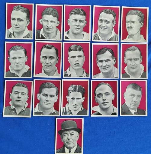 **FULL SET** 1938 British Rugby Tour to South Africa Cigarette Cards