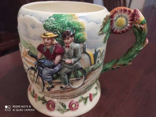 Crown Devon Musical mug