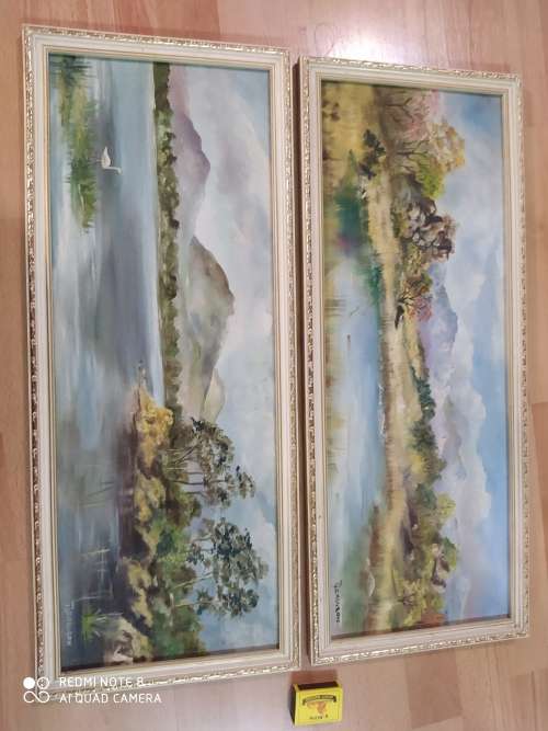 Two original Ferguson oil on boards