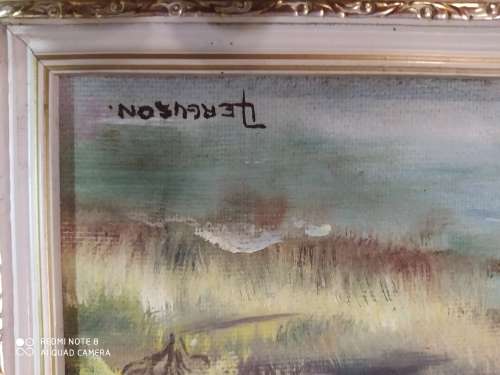 Two original Ferguson oil on boards