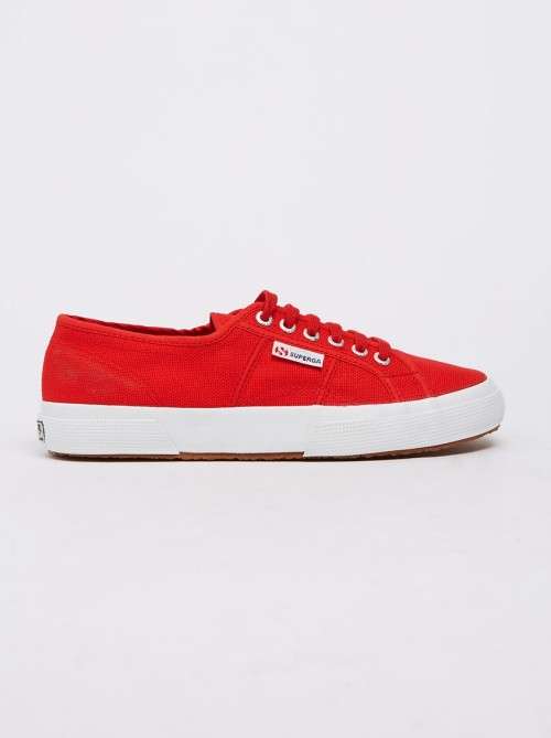 Superga red sneakers trainers size 4