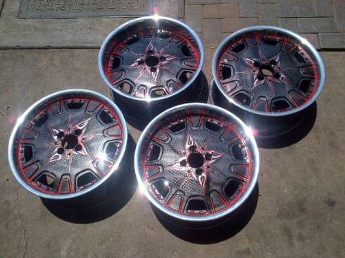 CUSTOM PAINTED WHEELS