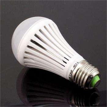E27 7W LED Lamp Bulb AC85V-260V Cool White Light