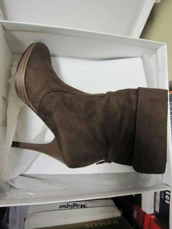 *Winter Essential* Brown Ladies High Heel Ankle Boots #4