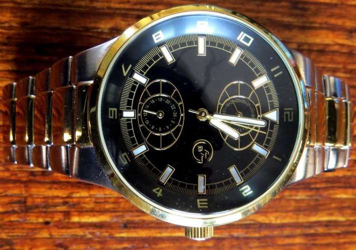 George Two Tone Multifunction Watch from America