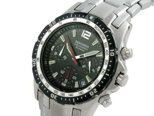 SEKONDA OF LONDON GENTS CHRONOMETER WATCH