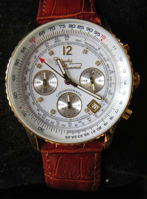 CHARLES CONRAD AIR COMMANDER CHRONOGRAPH
