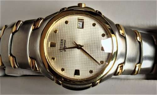 CITIZEN ELEGANCE TWO TONE GENTS WATCH