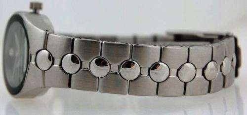 GEORGE LADIES STAINLESS STEEL WATCH WITH ONE DIAMOND