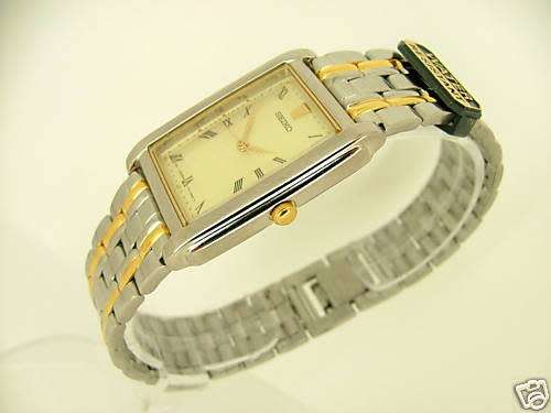 SEIKO SUPER SLIM LADIES TWO TONE Gold Watch
