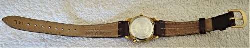TIMEX LADIES GOLD TONE INDIGO DISPLAY MODEL WATCH