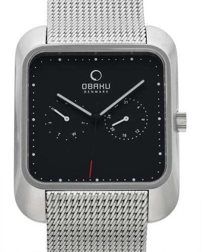 OBAKU OF DENMARK HARMONY GENTS STAINLESS STEEL WATCH