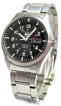 New  Seiko 5 Sports Men Automatic 100m Watch SNZG13K1