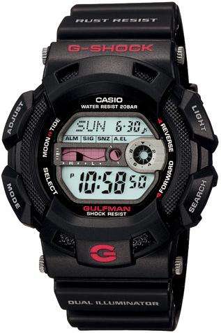 NEW CASIO G-SHOCK GULFMAN WORLDTIME WATCH G-9100-1