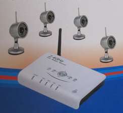 Wireless Camera Kit ,  4 x Camera's with recording function