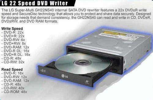 LG 22 X DVD WRITER INTERNAL