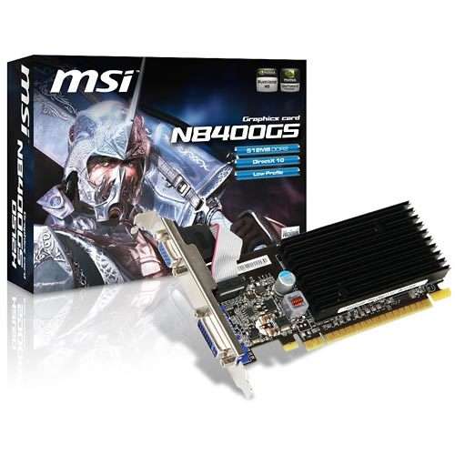 MSI NVIDEA VGA N8400GS D512H
