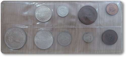 ** 1957 ** UNCIRCULATED COIN SET - STARTING @ R1