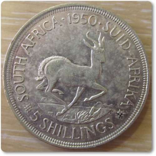 ** 1950 ** 5 SHILLING !! STARTING @ R1