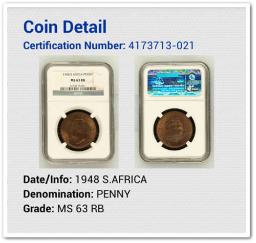 ** 1948 ** PENNY  MS63 RB !!  STARTING @ R1