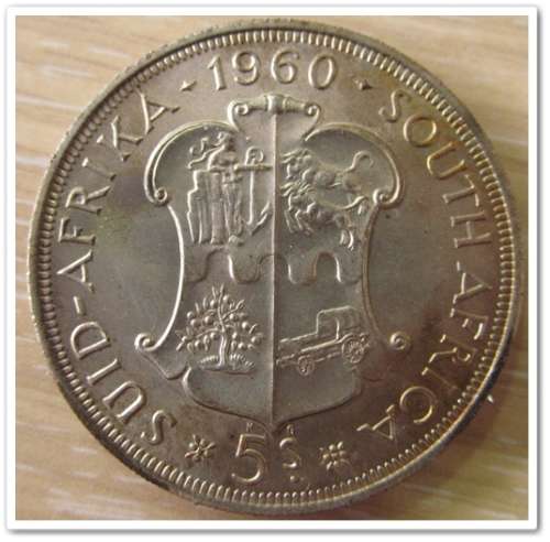 ** 1960 ** 5 SHILLING !! STARTING @ R1