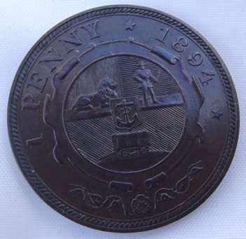 SCARCE 1894 PENNY UNC !!! R1 START.