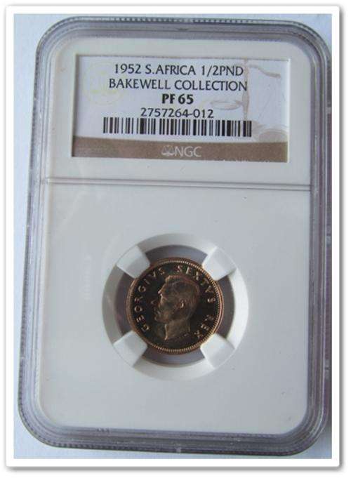 ** TWIN SET ** 1952 POUND PF65 & 1952 1/2 POUND PF65 !! STARTING @ R1