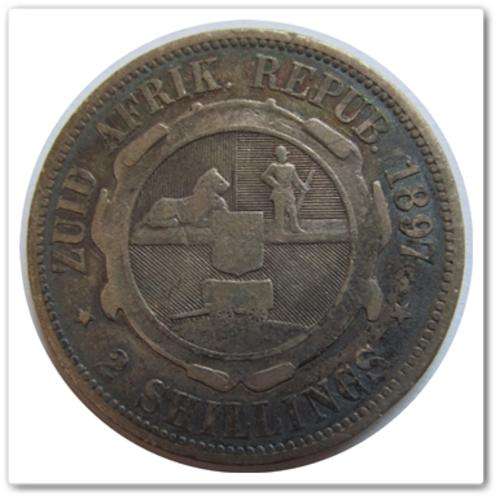 ** GREAT ** 1897 2 SHILLING !! STARTING @ R1