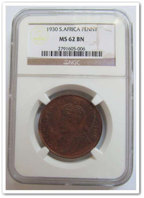 ** SOUGHT AFTER ** 1930 PENNY MS62 BN !! STARTING @ R1