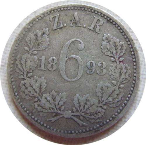 ** GREAT ** 1893 6 PENCE !! STARTING @ R1