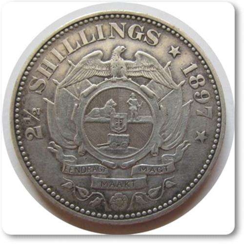 ** GREAT ** 1897 2.5SHILLING !! STARTING @ R1