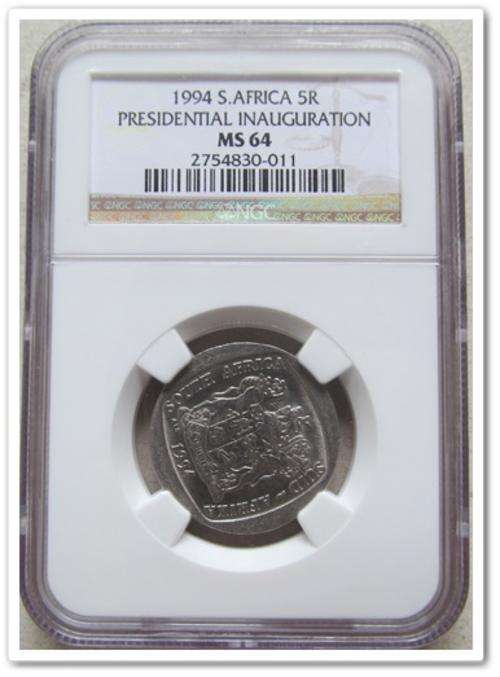 1994 R5 NGC MS64 !! PRESIDENTIAL INAUGURATION !! R1 START