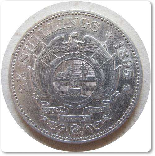 ** SCARCE ** 1895 2.5 SHILLING !! STARTING @ R1