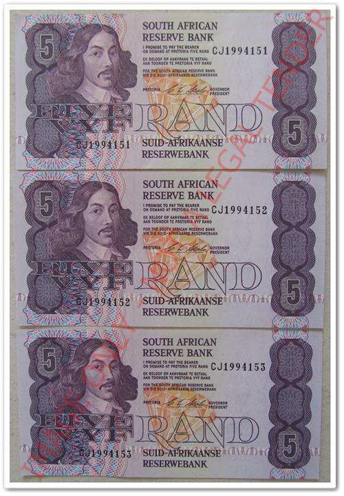 ** GREAT ** CL STALS R5  NOTES !!X3 IN SERIES - ONE LOT !! STARTING @ R1