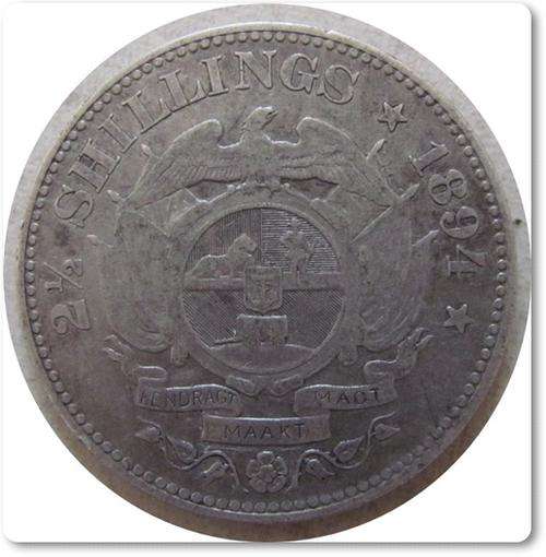 ** GREAT ** 1894 2.5 SHILLING !! STARTING @ R1