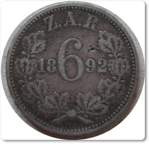 ** GREAT ** 1892 6 PENCE !! STARTING @ R1