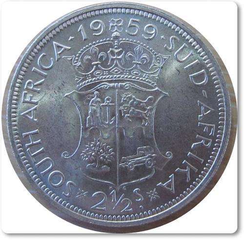 ** STUNNNING ** 1959 2.5 SHILLING  !! STARTING @ R1