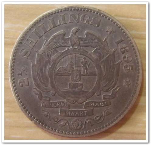 ** SCARCE ** 1895 2.5 SHILLING !! STARTING @ R1